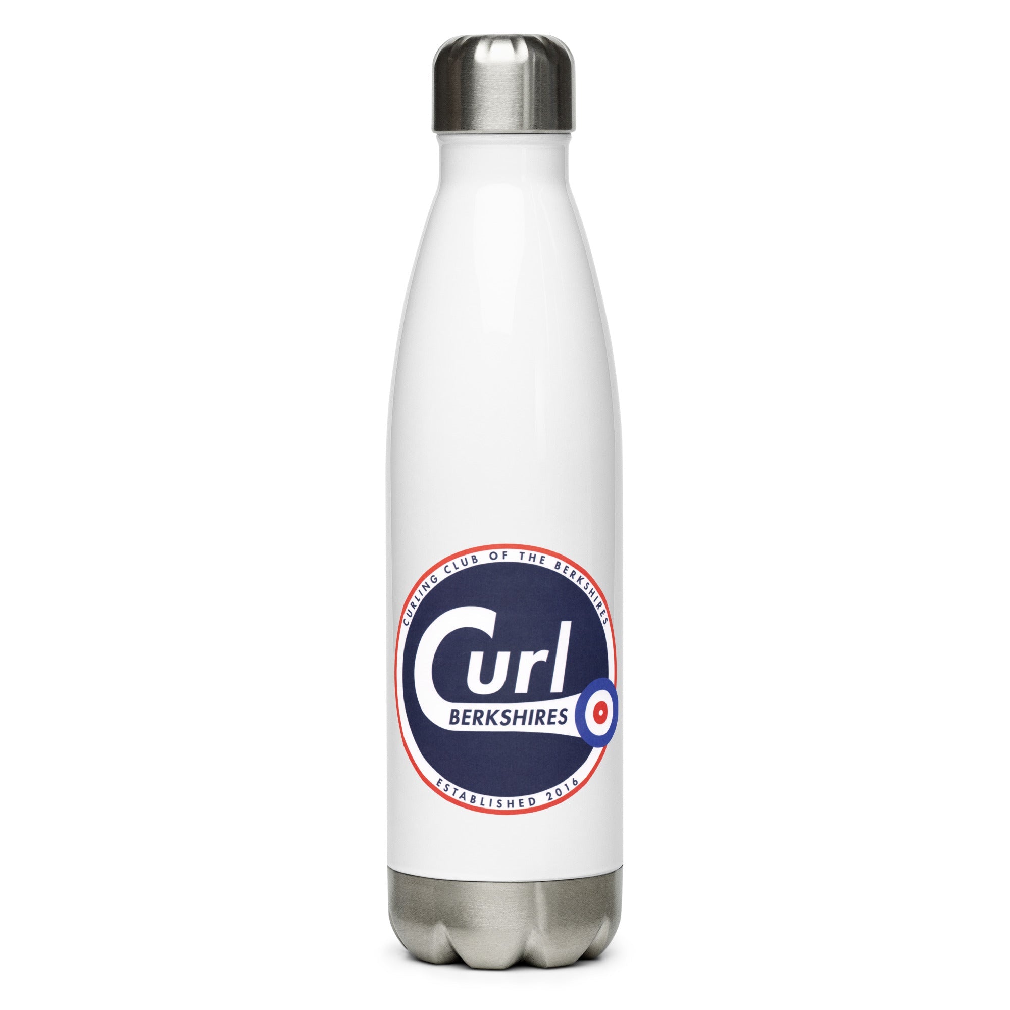 Berkshires Curling Club Stainless steel water bottle - Broomfitters
