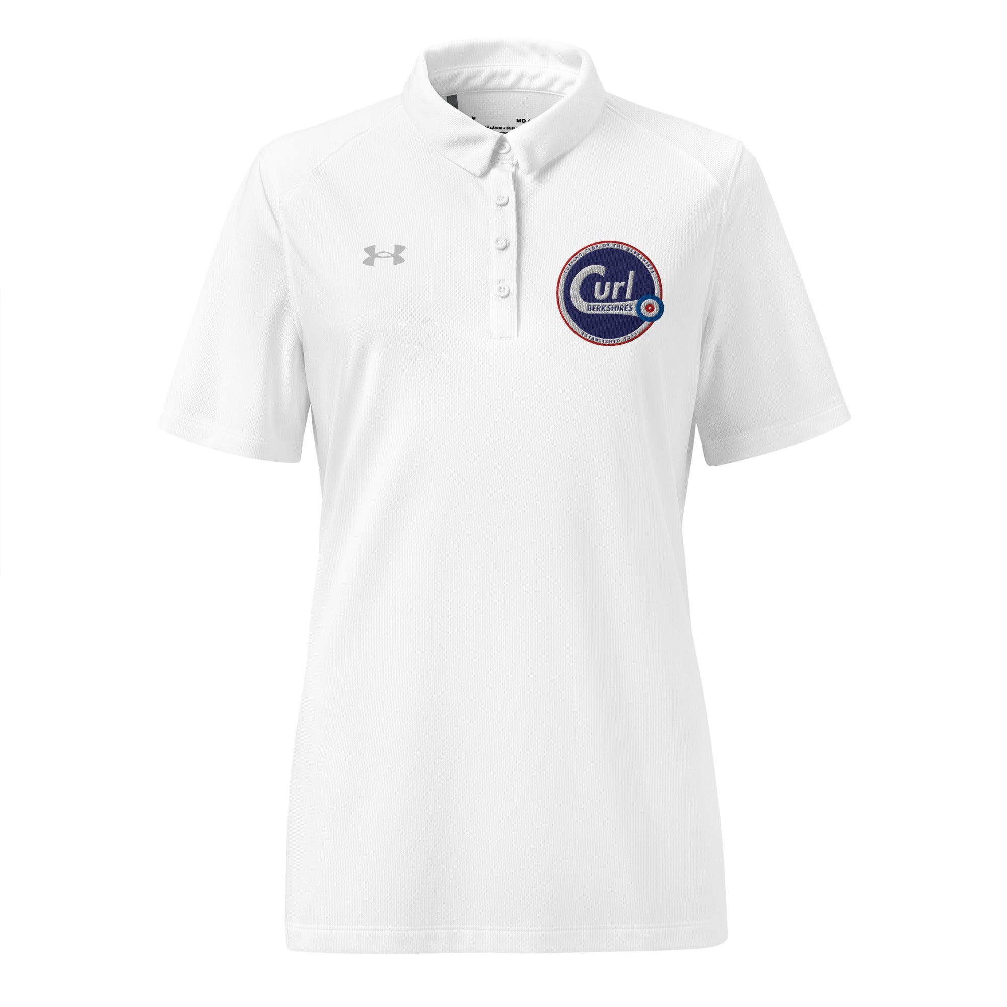 Berkshires Curling Club Under Armour® women’s polo - Broomfitters