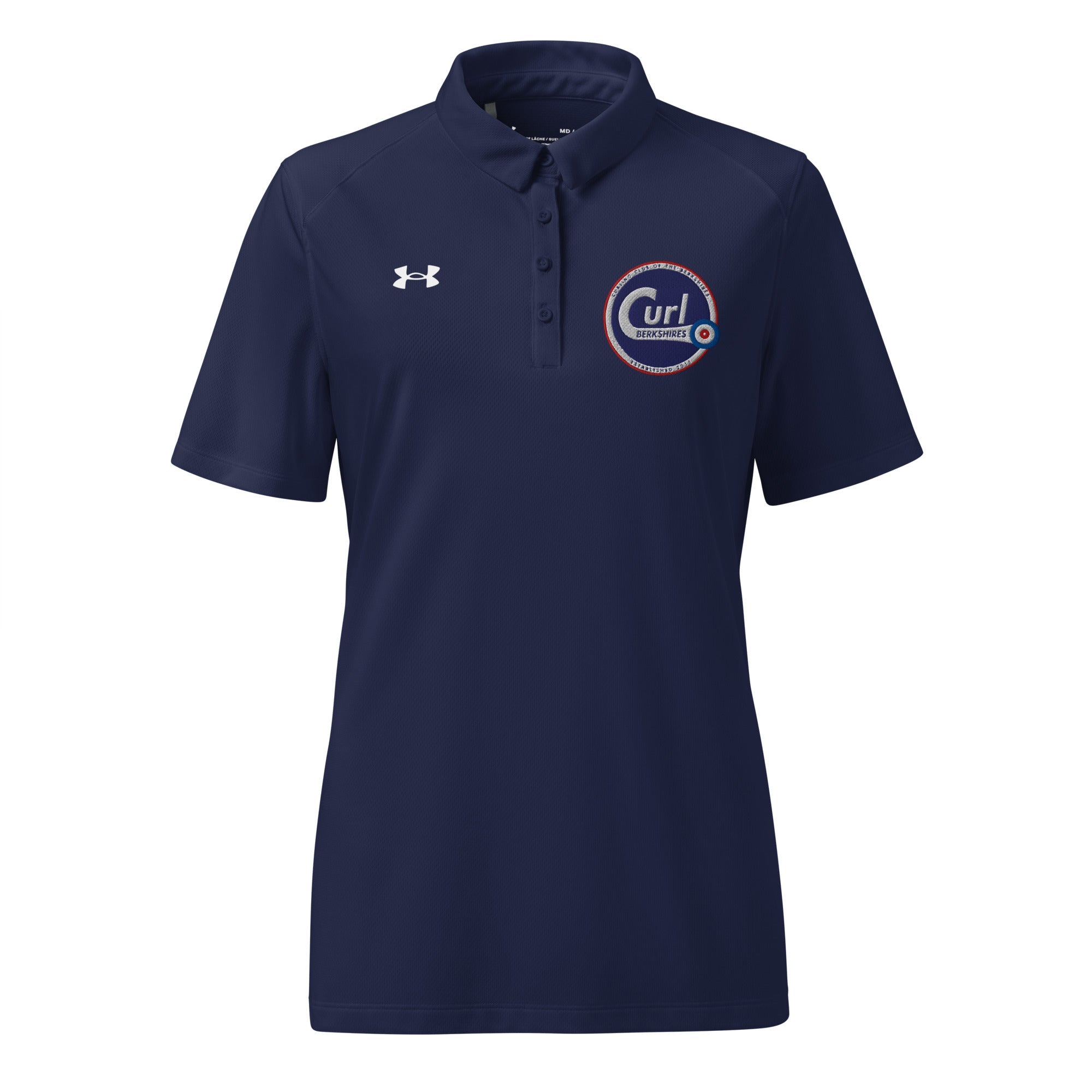 Berkshires Curling Club Under Armour® women’s polo - Broomfitters