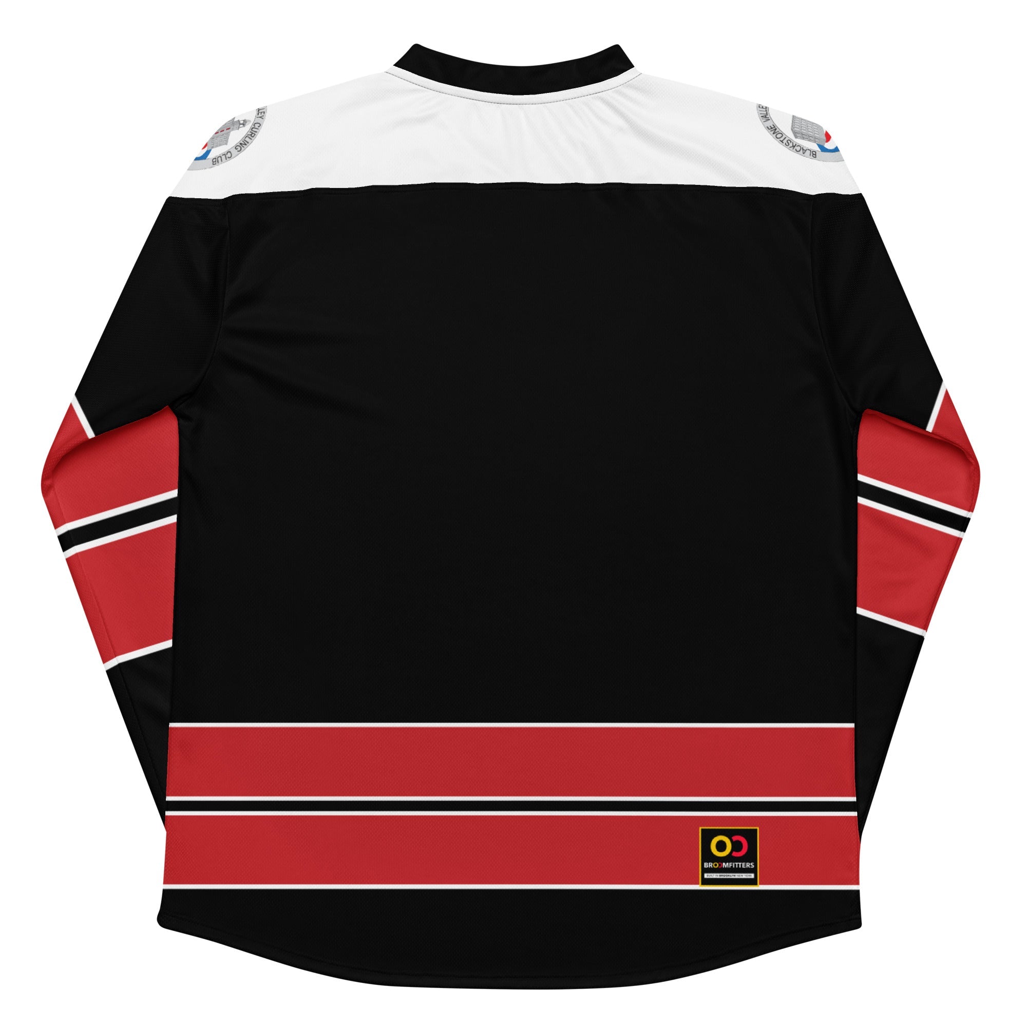 Blackstone Valley Curling Club Recycled hockey fan jersey - Broomfitters