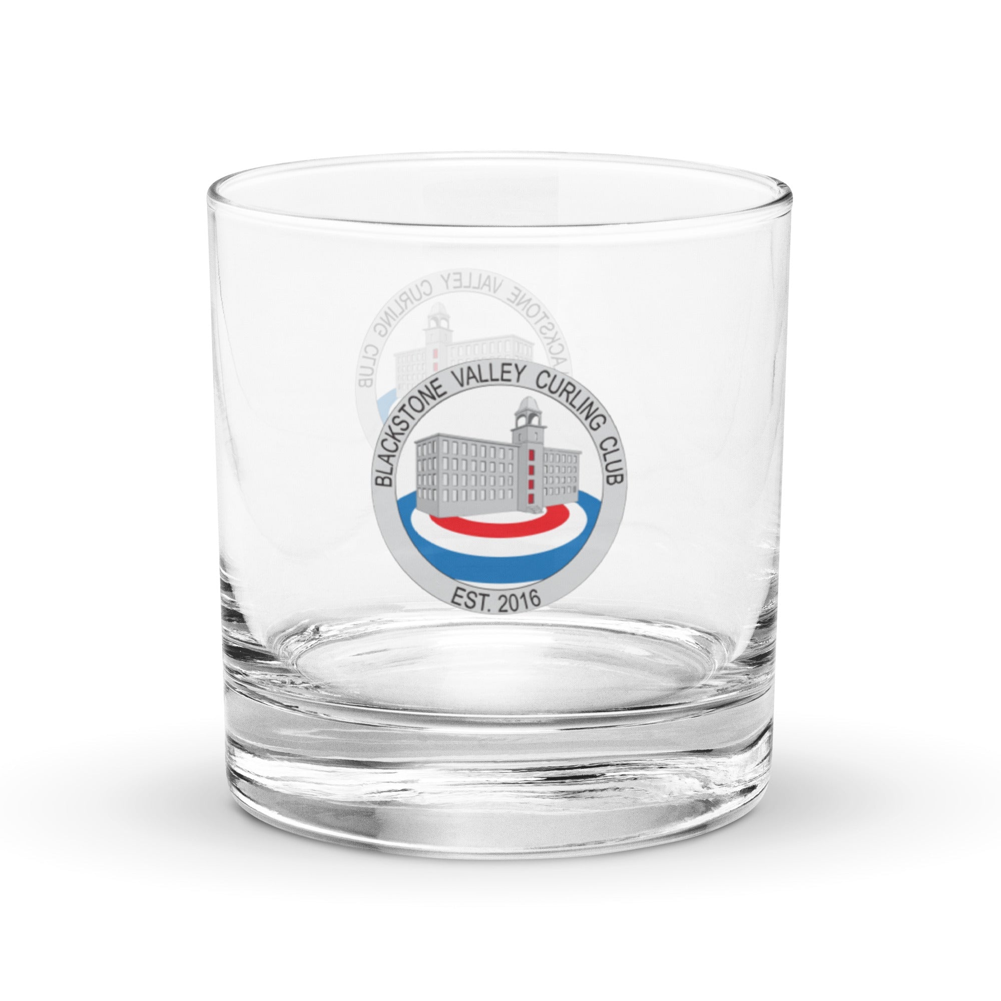 Blackstone Valley Curling Club Rocks glass - Broomfitters