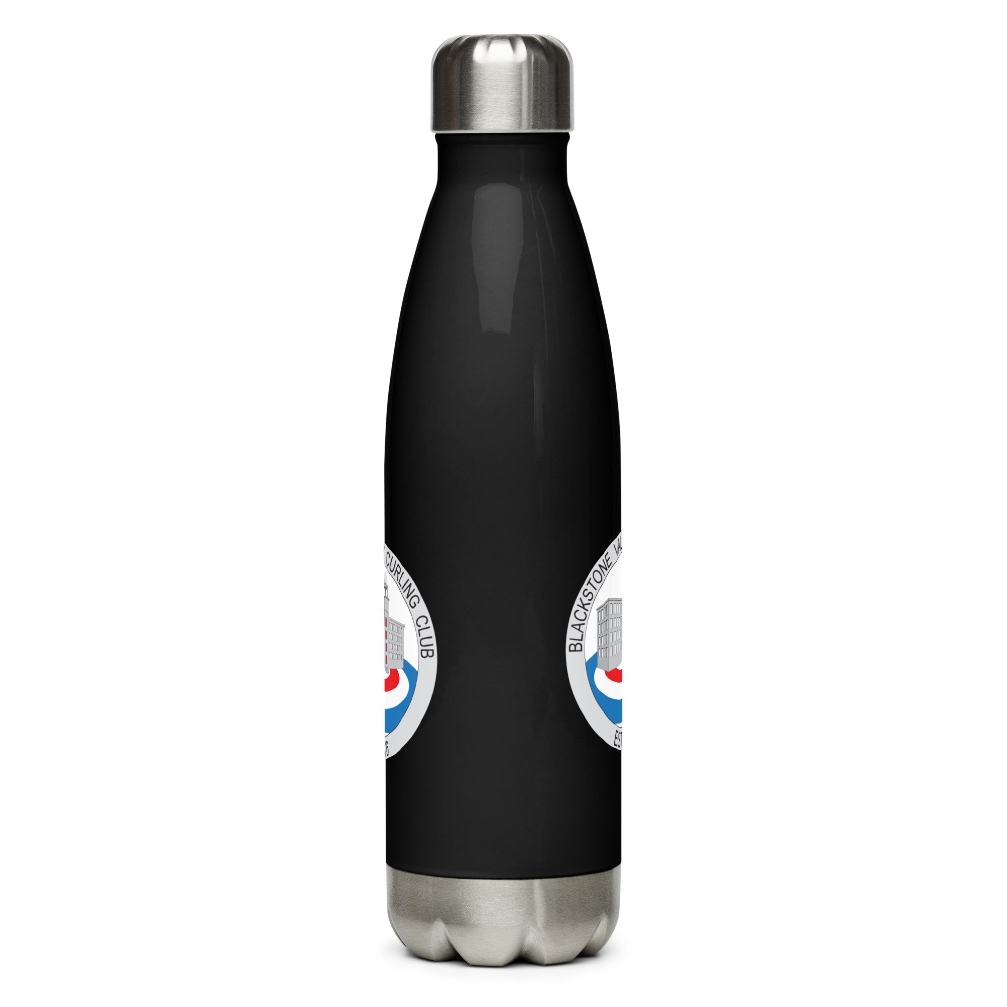 Blackstone Valley Curling Club Stainless steel water bottle - Broomfitters