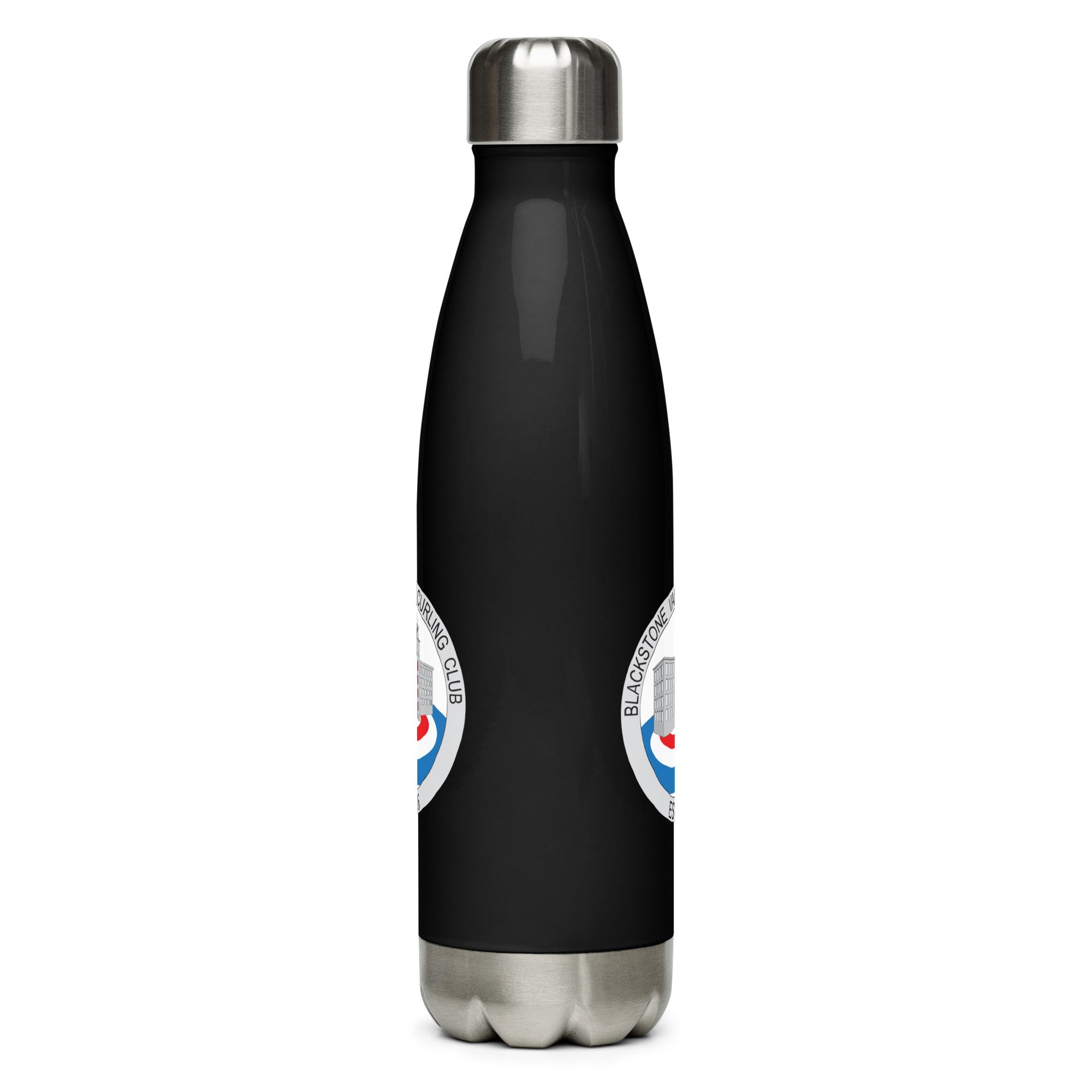 Blackstone Valley Curling Club Stainless steel water bottle - Broomfitters