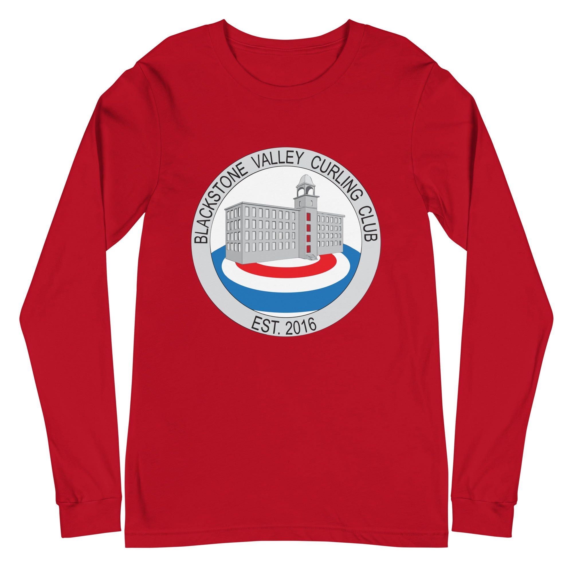 Blackstone Valley Curling Club Unisex Long Sleeve Tee - Broomfitters