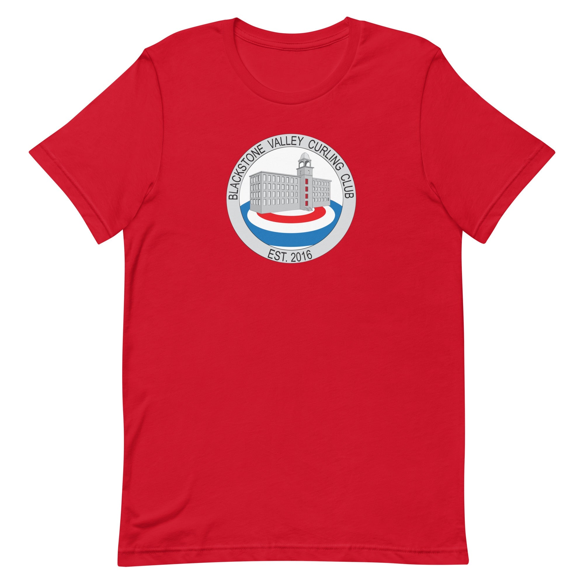 Blackstone Valley Curling Club Unisex t-shirt - Broomfitters