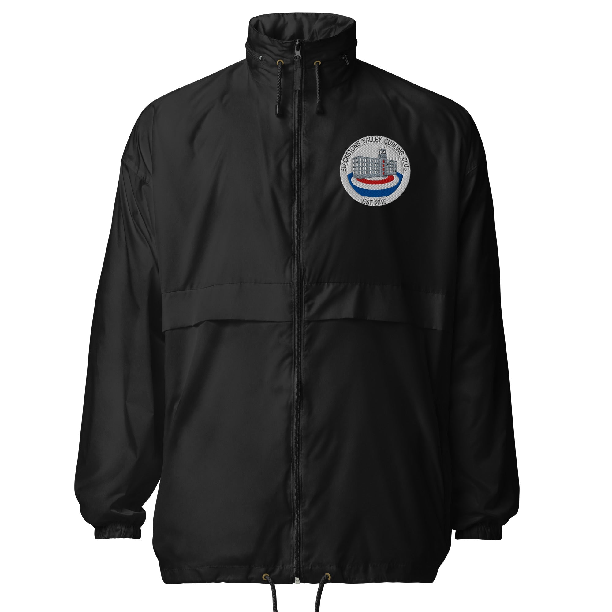 Blackstone Valley Curling Club Unisex windbreaker - Broomfitters