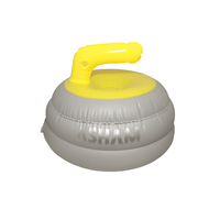 Blow Up Curling Rock Hat - Broomfitters