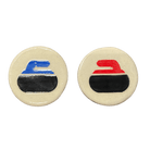 Ceramic Curling Stone Magnet - Broomfitters