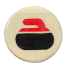 Ceramic Curling Stone Magnet - Broomfitters