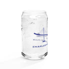 Charleston Curling Club can - shaped glass - Broomfitters