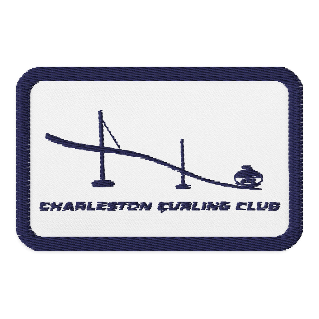 Charleston Curling Club Embroidered patches - Broomfitters