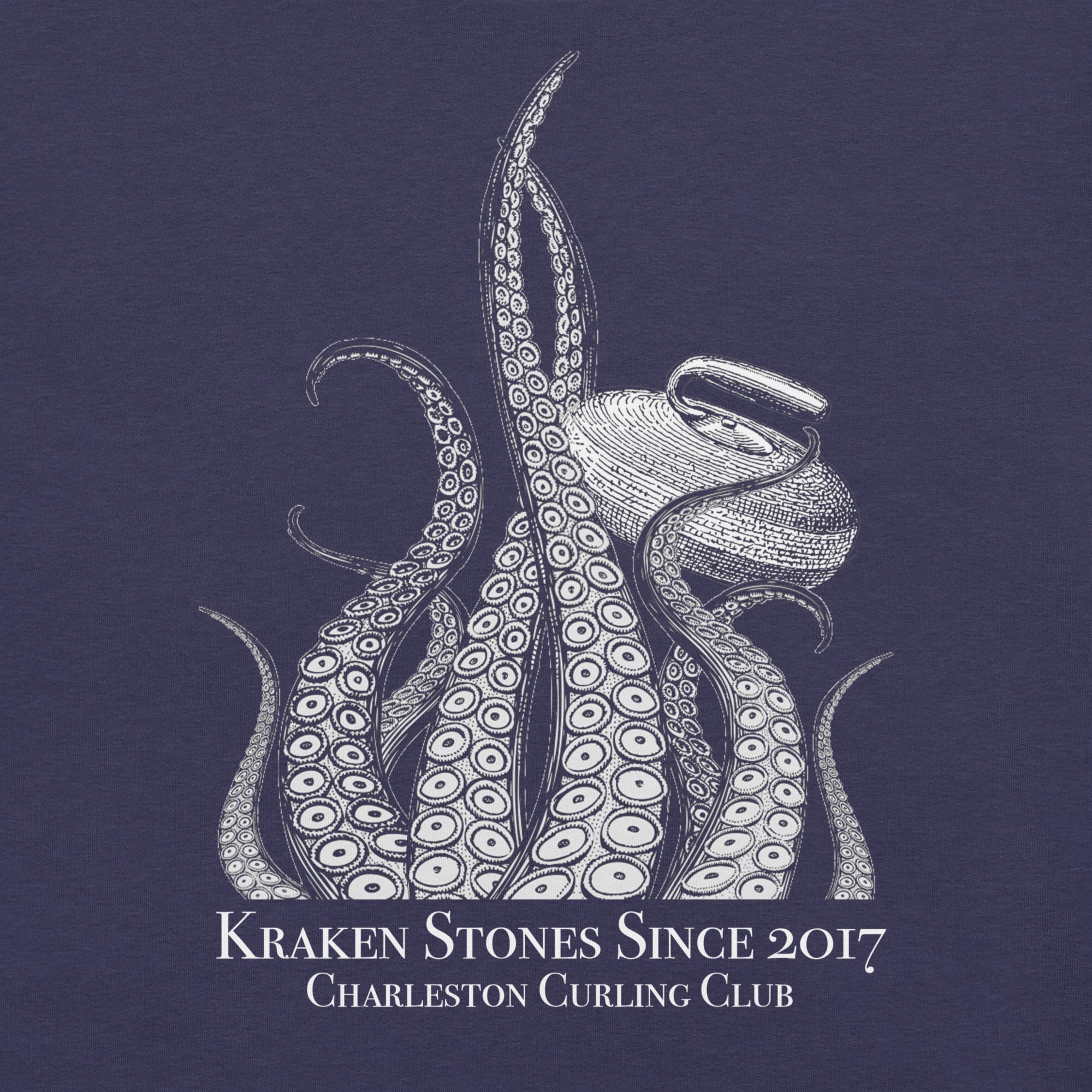 Charleston Curling Club Heather Kraken T - shirt - Broomfitters