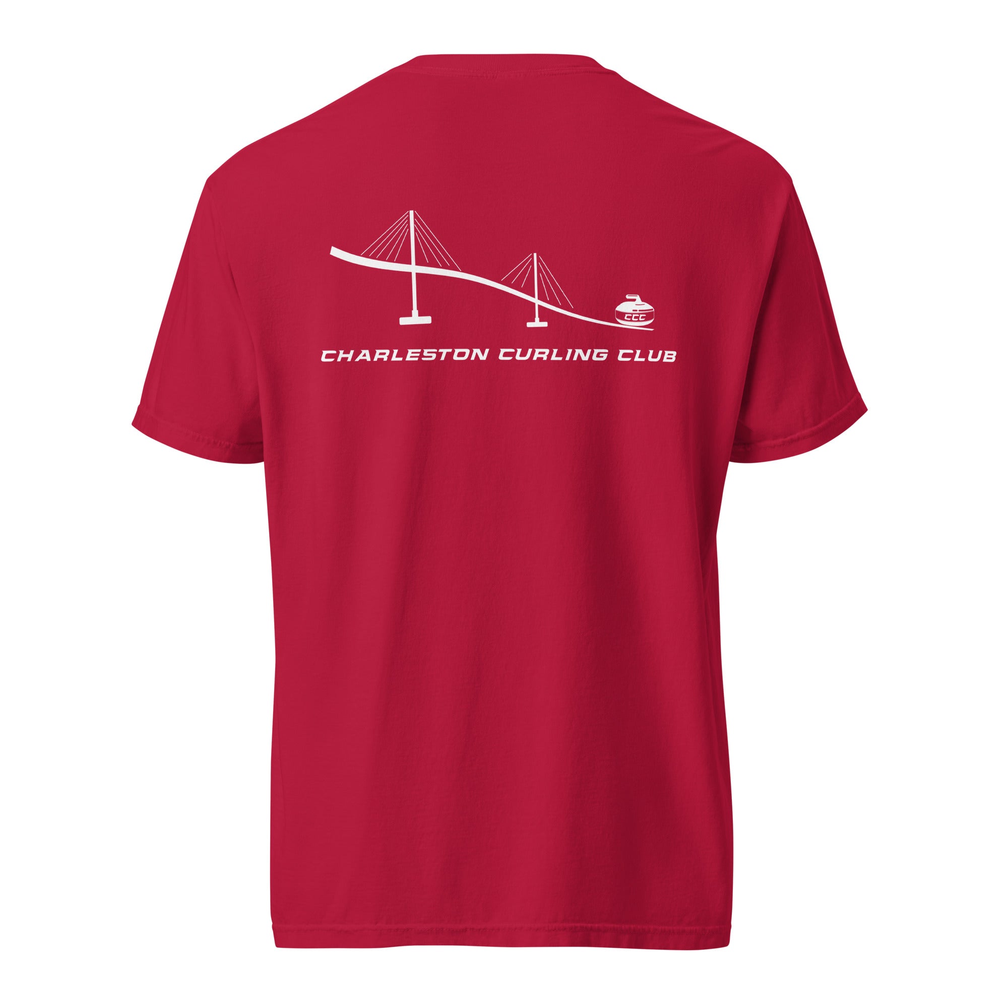 Charleston Curling Club heavyweight Kraken t - shirt - Broomfitters