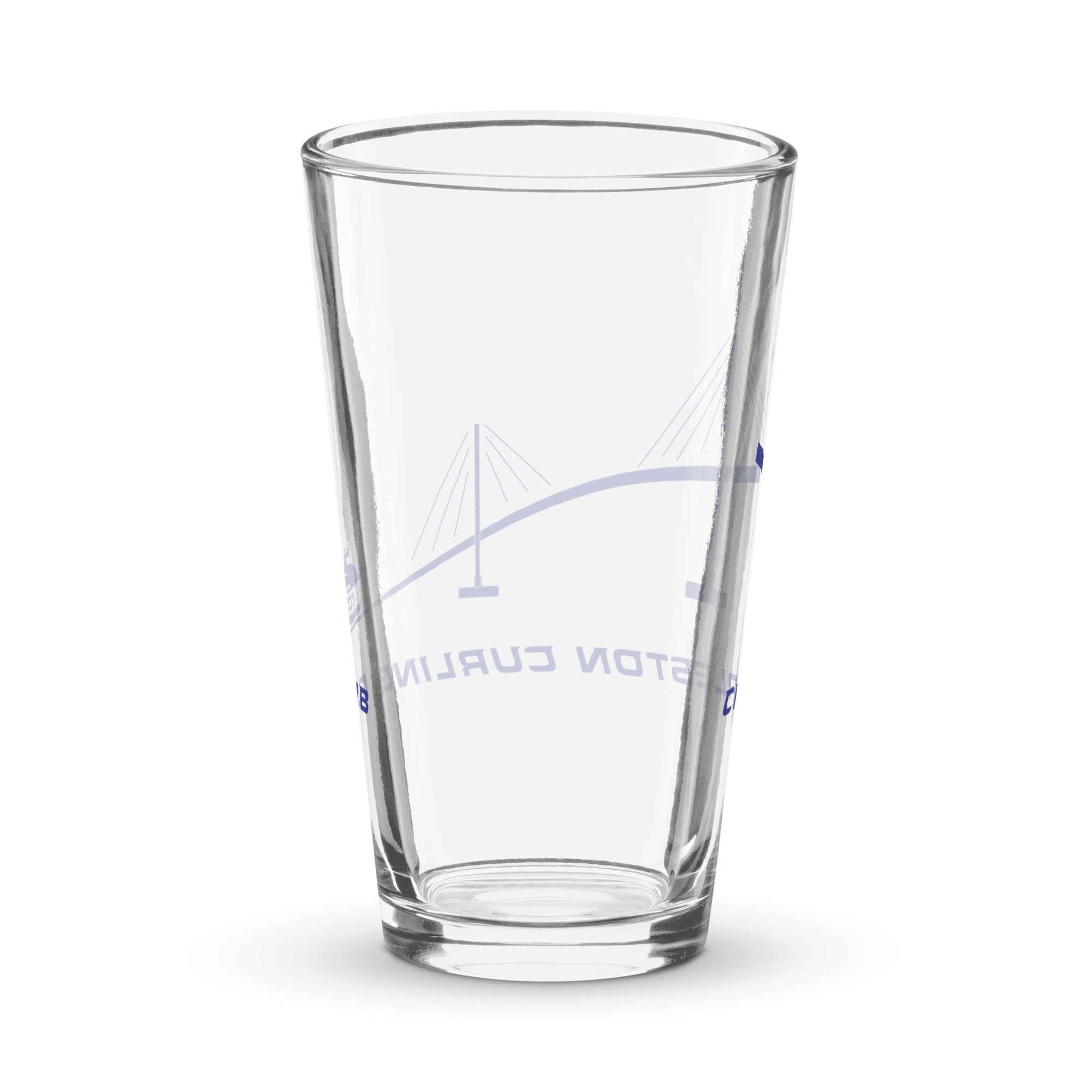 Charleston Curling Club shaker pint glass - Broomfitters