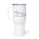 Charleston Curling Club Travel mug with a handle - Broomfitters