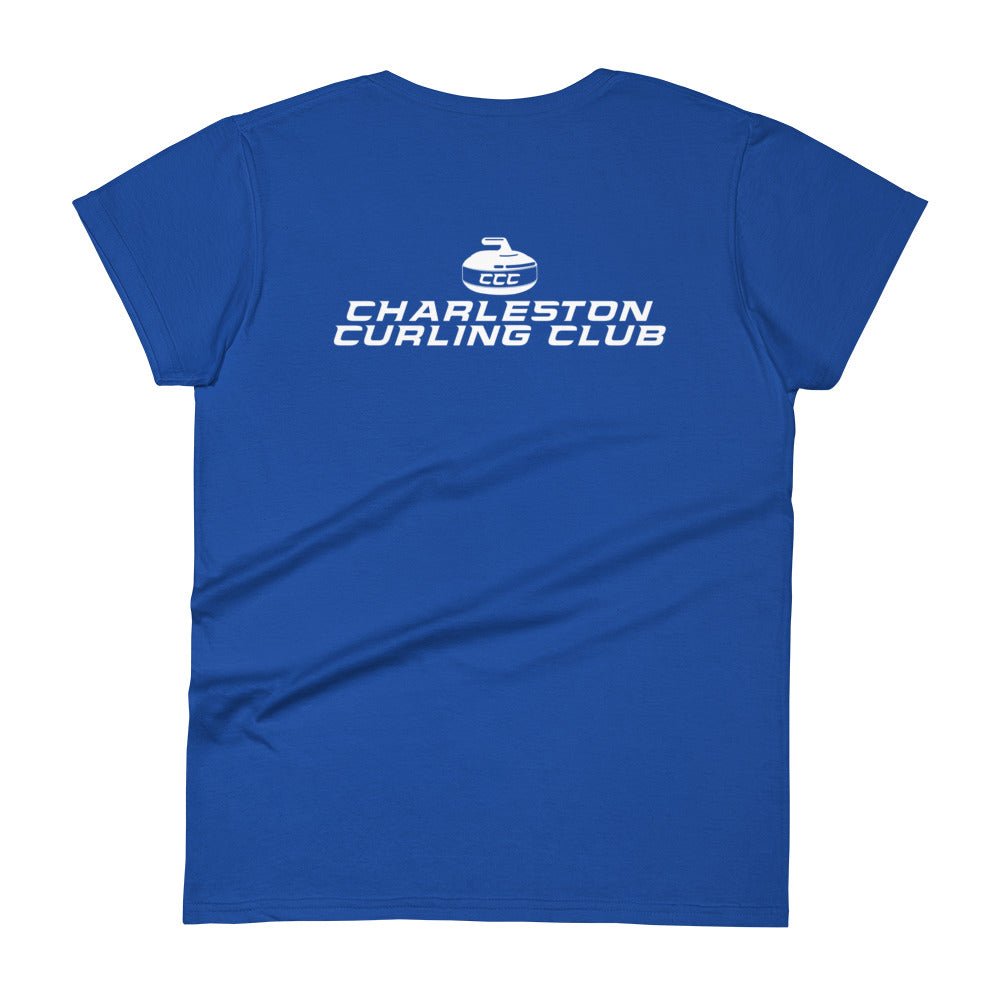 Charleston Curling Club Women's short sleeve t - shirt - Broomfitters