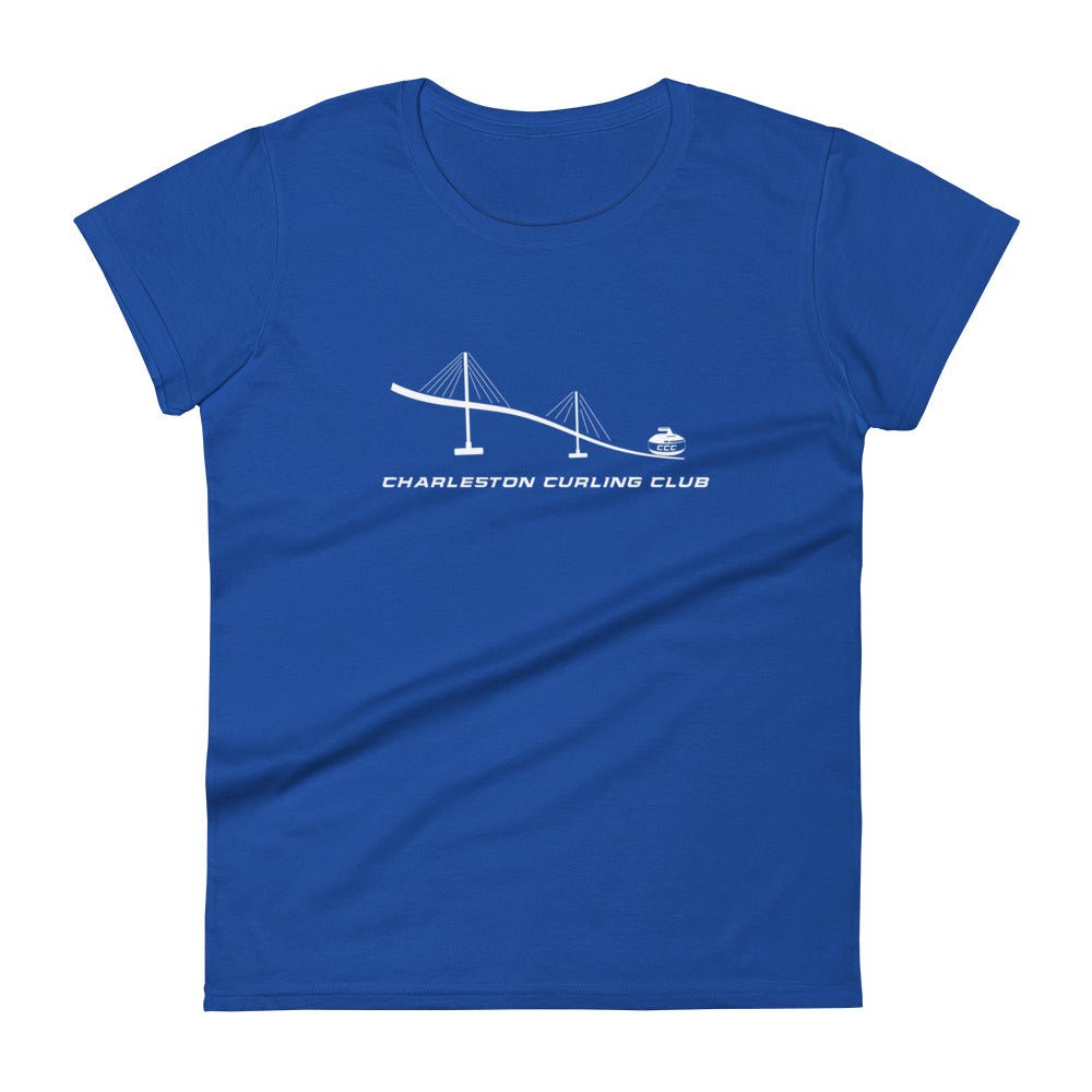 Charleston Curling Club Women's short sleeve t - shirt - Broomfitters