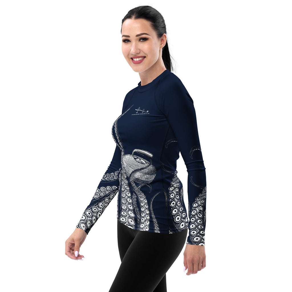 Charleston Curling Club Women's Sweep Rash Guard - Broomfitters