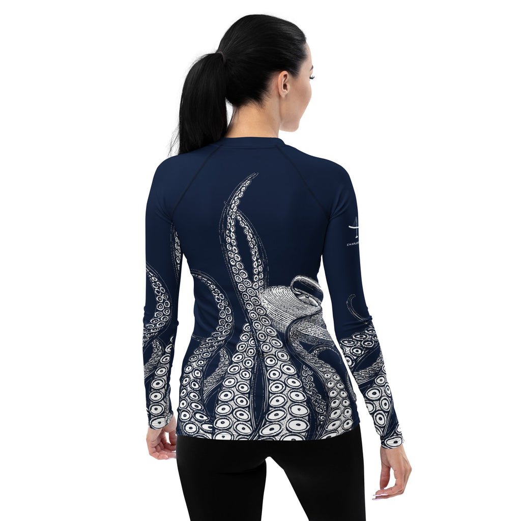 Charleston Curling Club Women's Sweep Rash Guard - Broomfitters