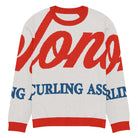 Colonial Curling Club Knitted crew neck sweater - Broomfitters