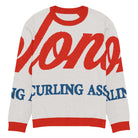 Colonial Curling Club Knitted crew neck sweater - Broomfitters