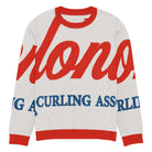 Colonial Curling Club Knitted crew neck sweater - Broomfitters