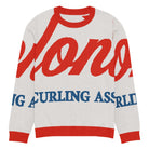 Colonial Curling Club Knitted crew neck sweater - Broomfitters