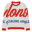 Colonial Curling Club Knitted crew neck sweater - Broomfitters