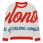 Colonial Curling Club Knitted crew neck sweater - Broomfitters