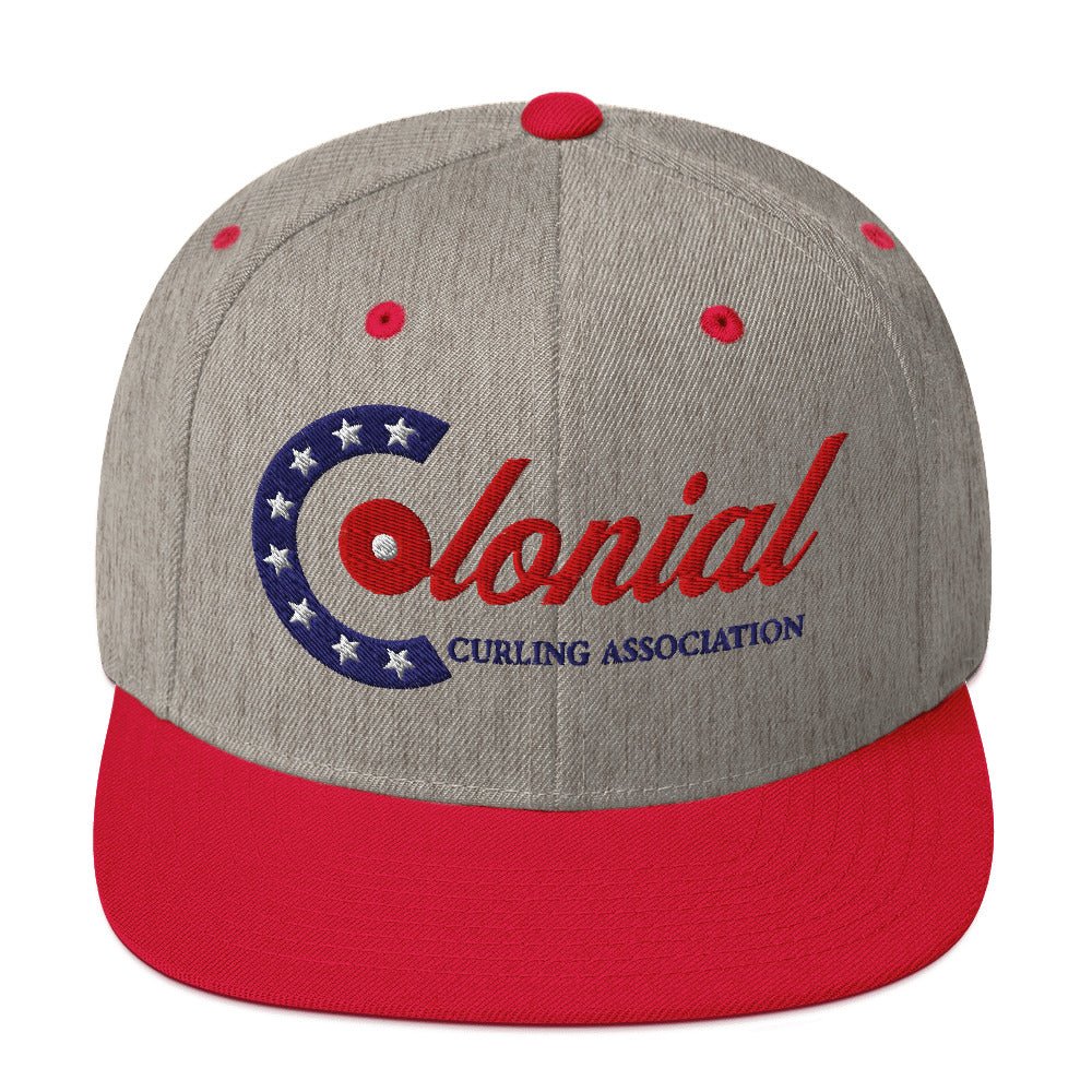 Colonial Curling Club Snapback Hat - Broomfitters