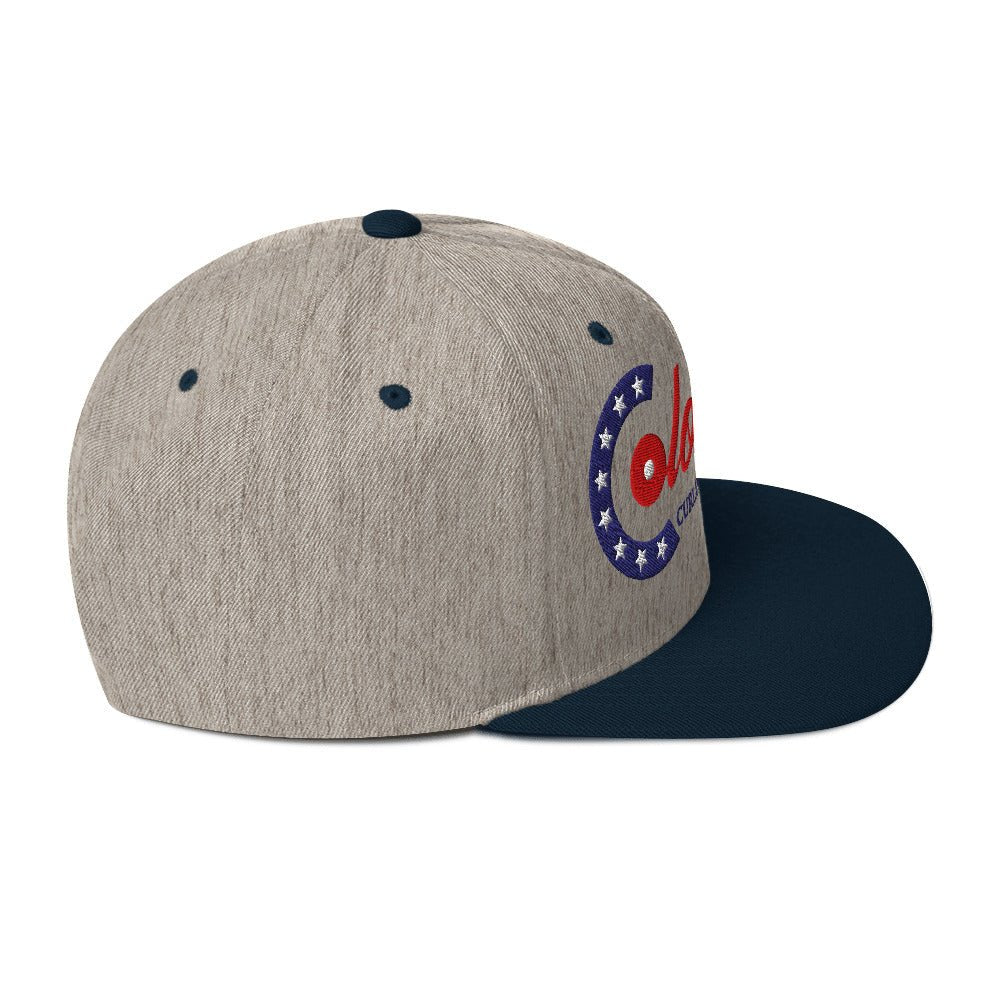 Colonial Curling Club Snapback Hat - Broomfitters
