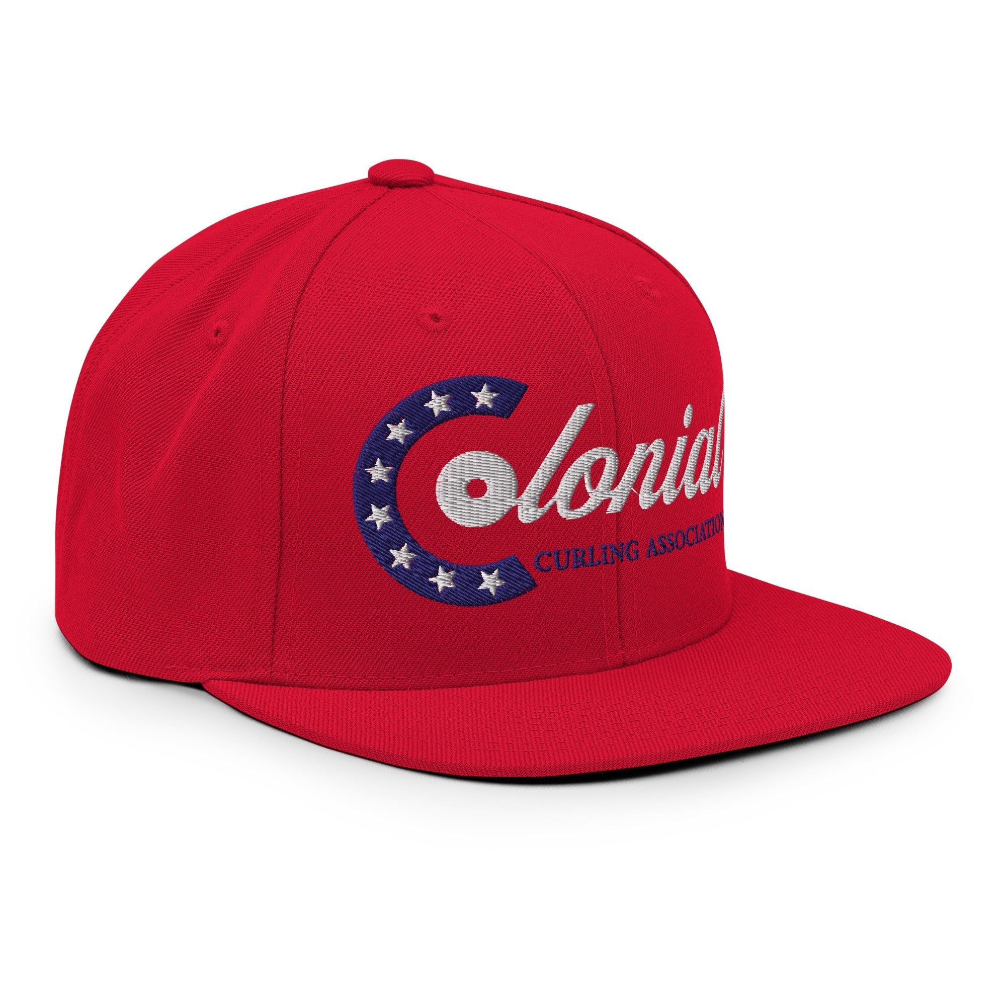 Colonial Curling Club Snapback Hat - Broomfitters