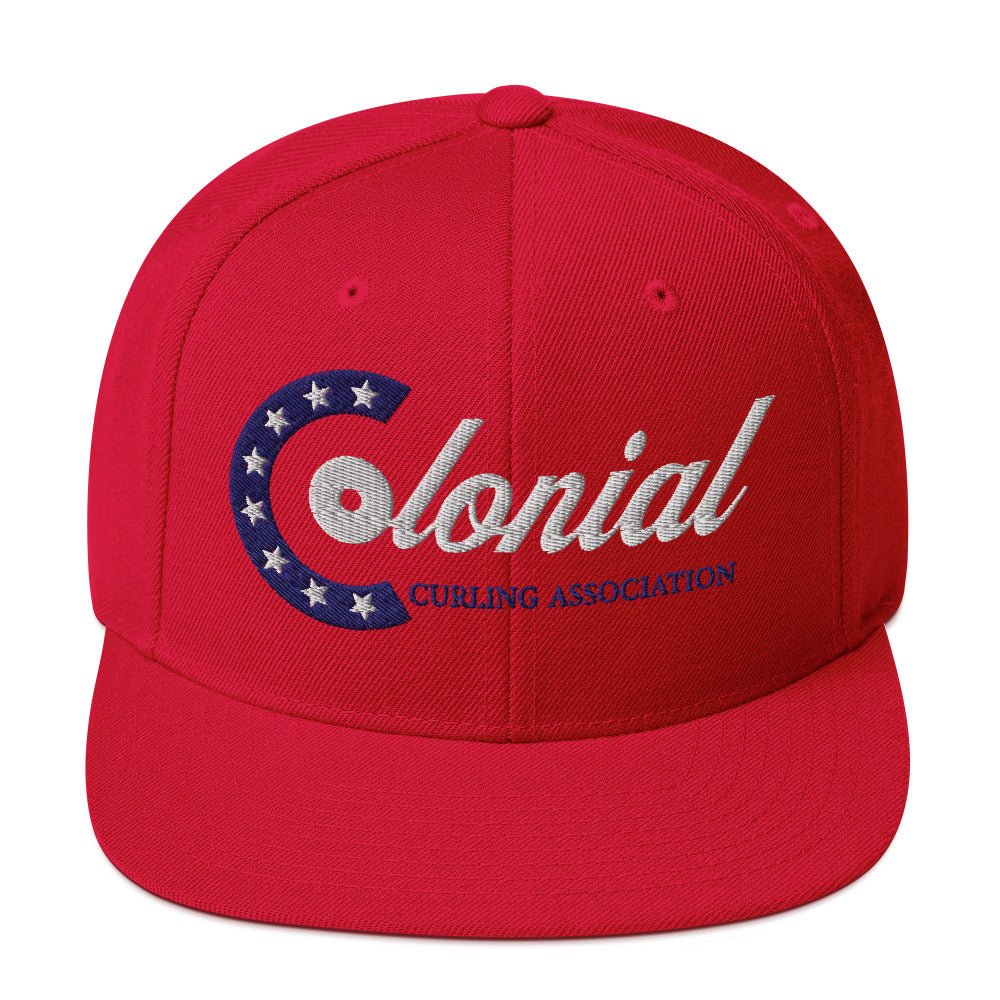 Colonial Curling Club Snapback Hat - Broomfitters