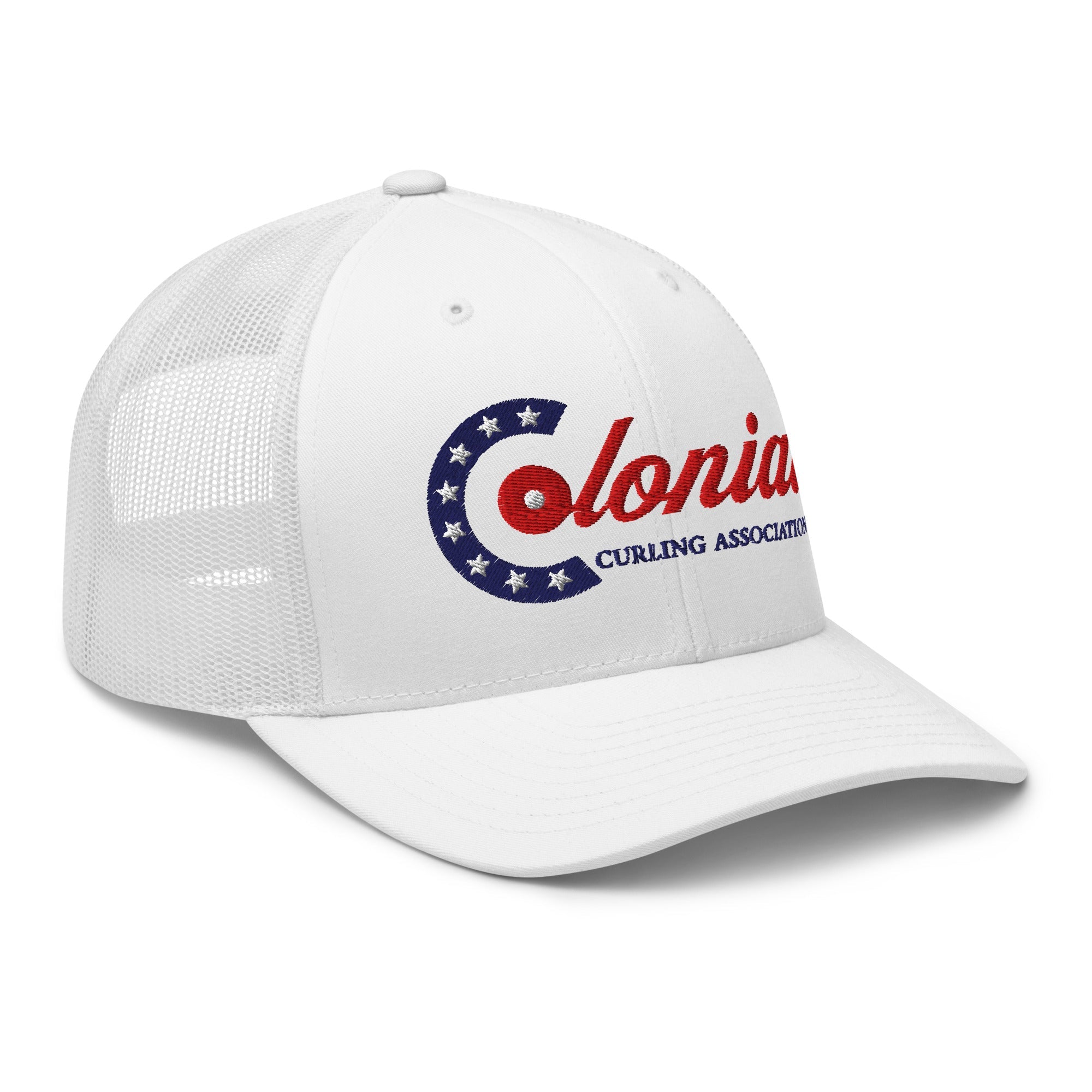Colonial Curling Club Trucker Cap - Broomfitters
