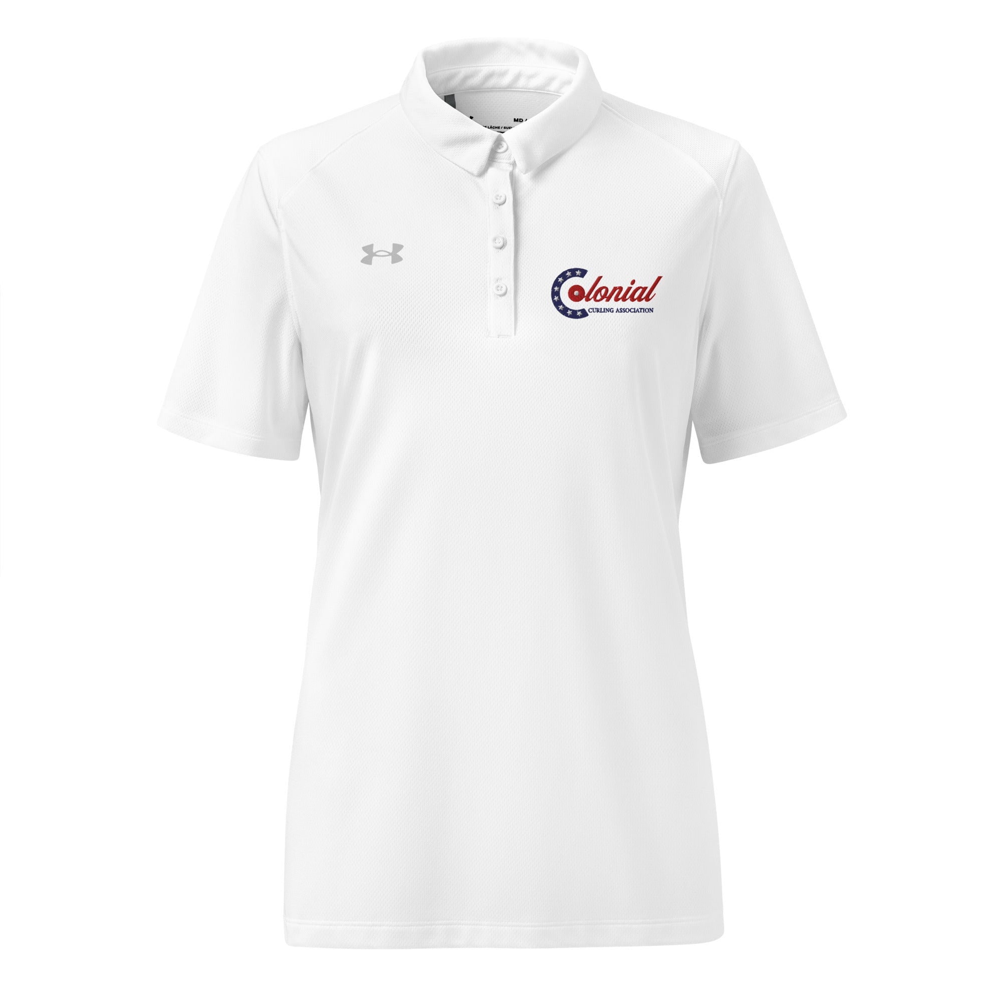 Colonial Curling Club Under Armour® women’s polo - Broomfitters