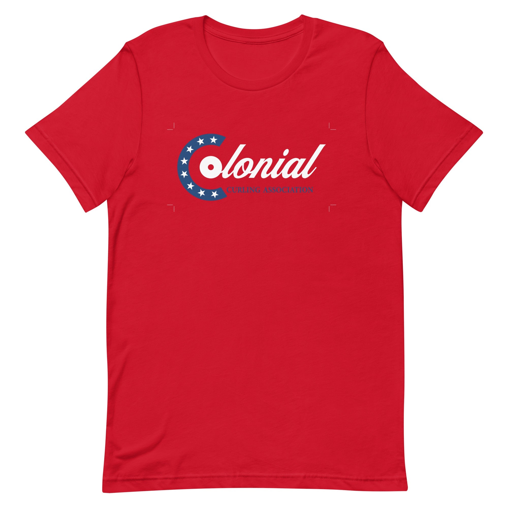 Colonial Curling Club Unisex t-shirt - Broomfitters