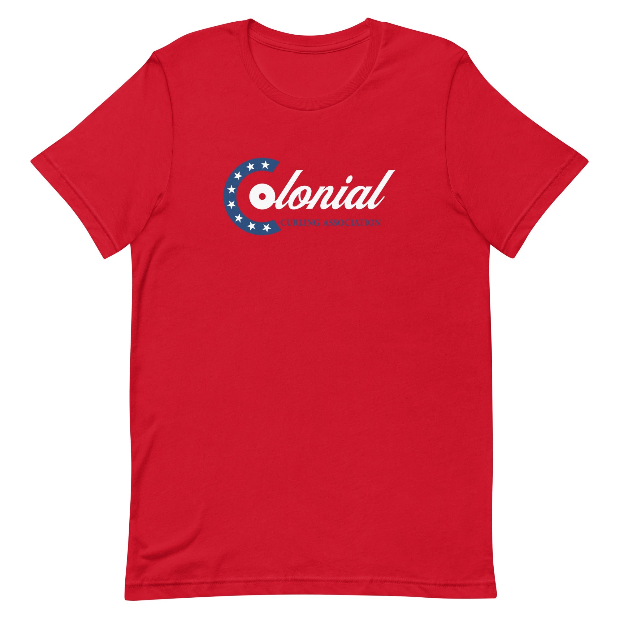 Colonial Curling Club Unisex t-shirt - Broomfitters