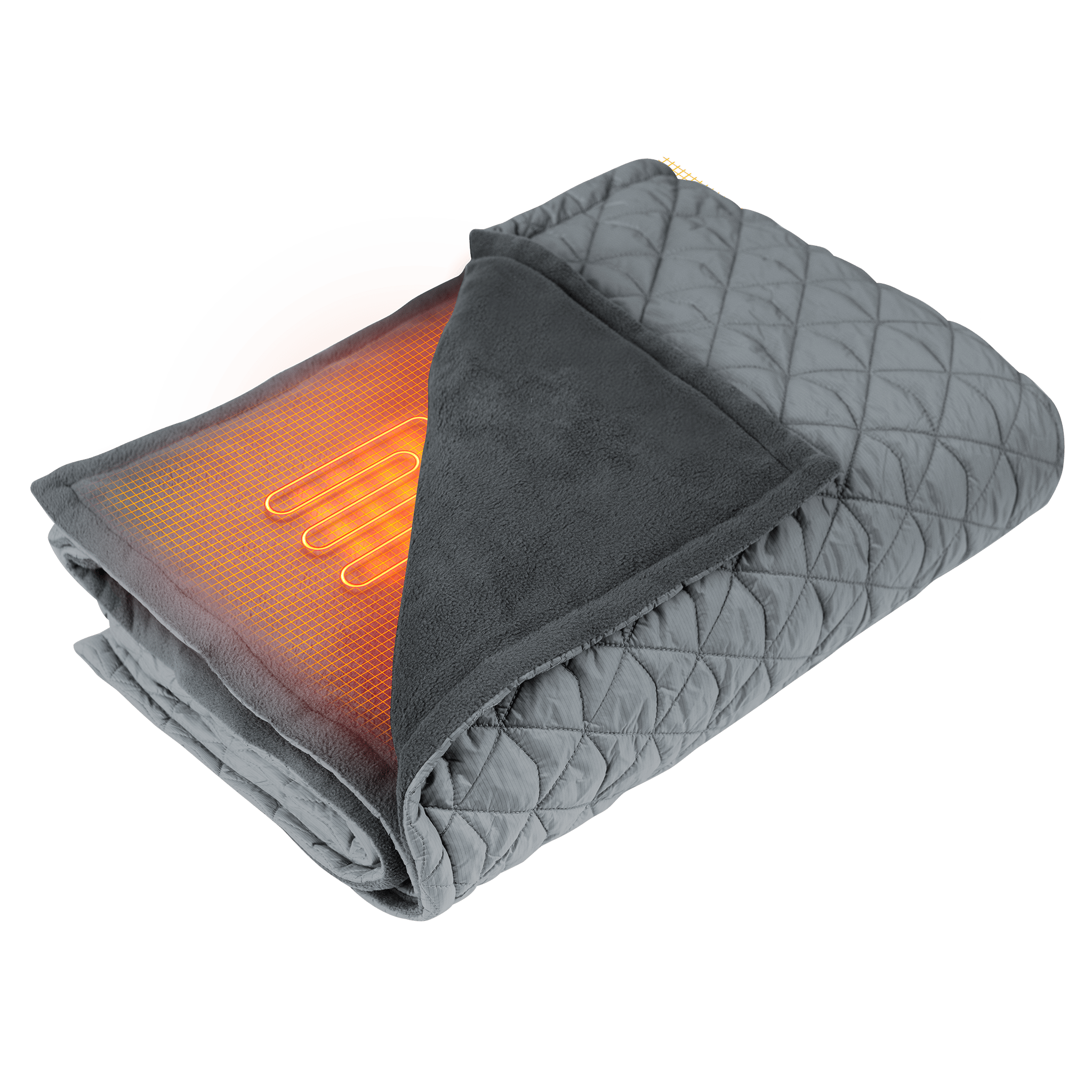 Cove Heated Portable Blanket - with Dual Control - Broomfitters