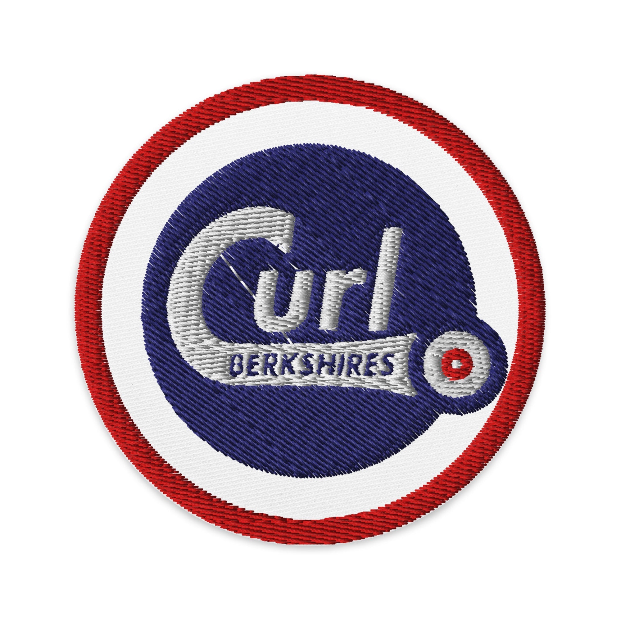 Curl Berkshires Embroidered patches - Broomfitters