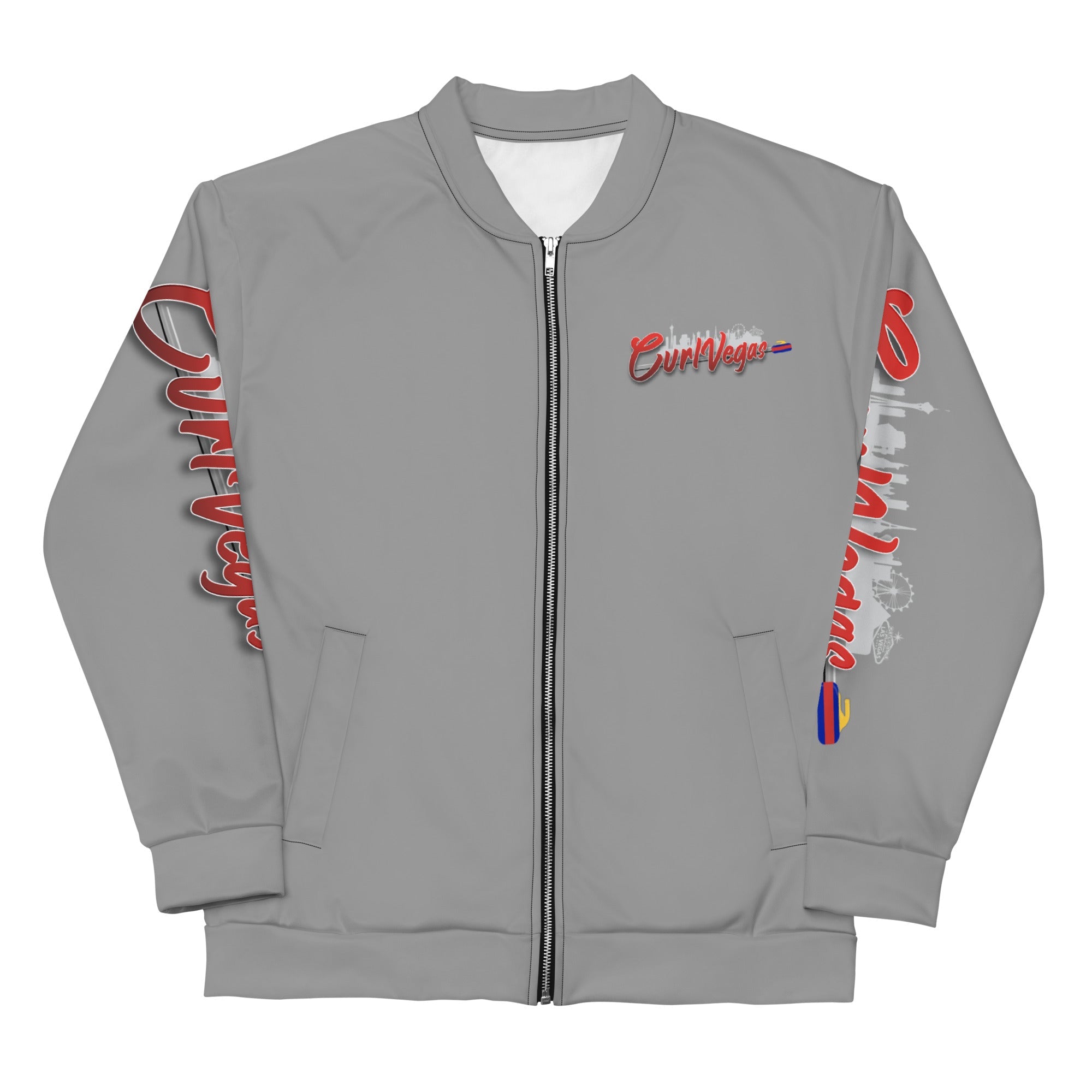 Curl Vegas Unisex Bomber Jacket - Broomfitters