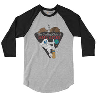 Curling Club of Houston 3/4 sleeve raglan shirt - Broomfitters
