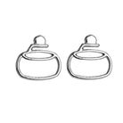 Curling Rock Earrings - Broomfitters