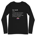 CurlVegas Ice Crew Unisex Long Sleeve Tee - Broomfitters