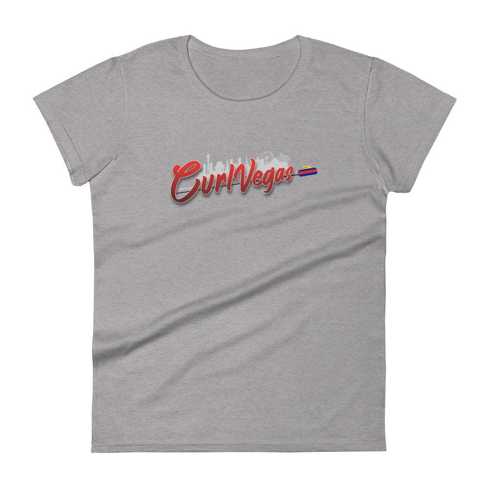 CurlVegas Women's short sleeve t - shirt - Broomfitters