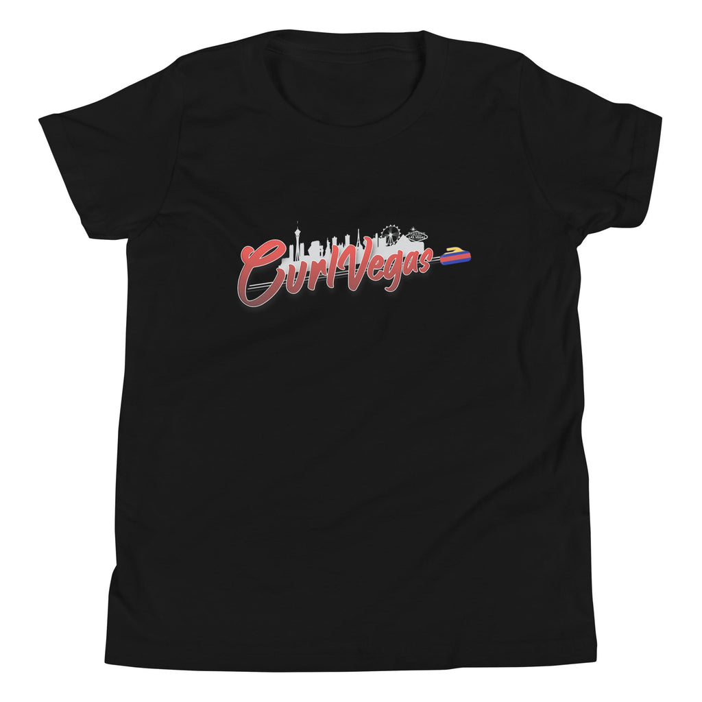 CurlVegas Youth Short Sleeve T - Shirt - Broomfitters