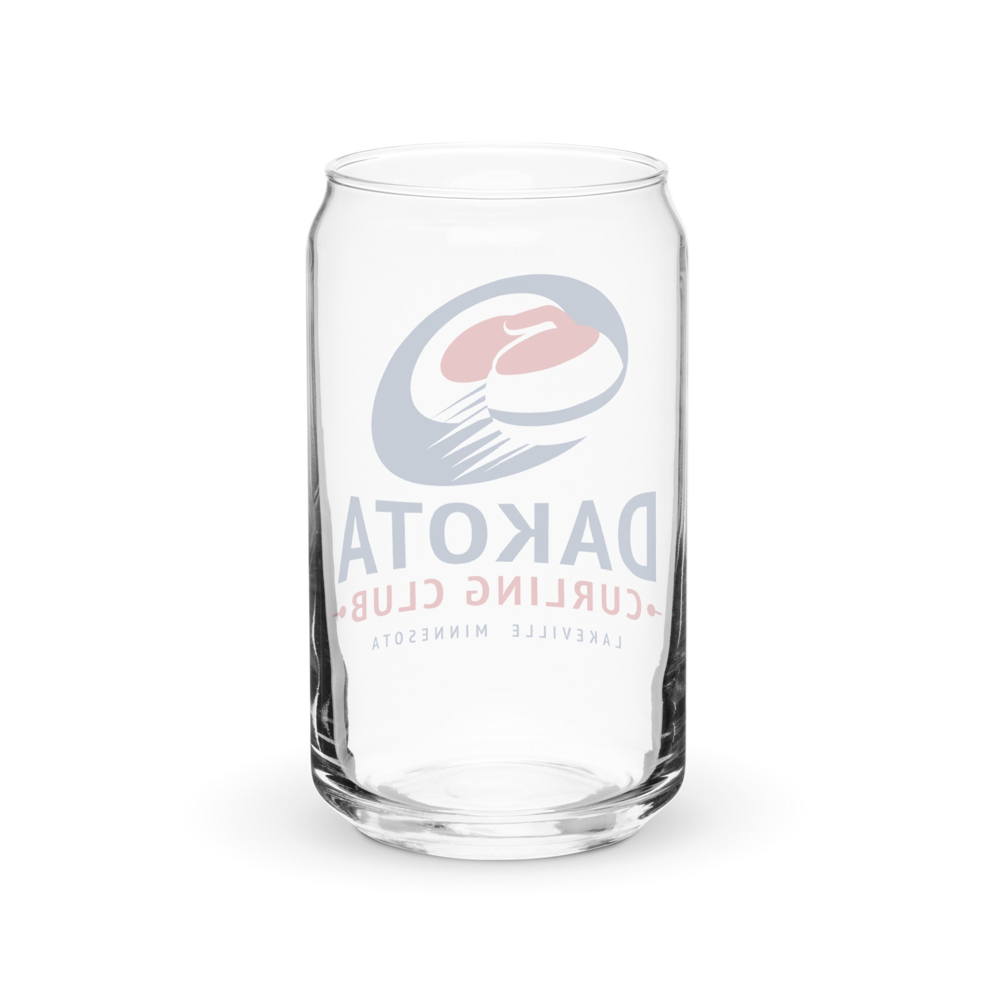 Dakota Curling Club Can - shaped glass - Broomfitters