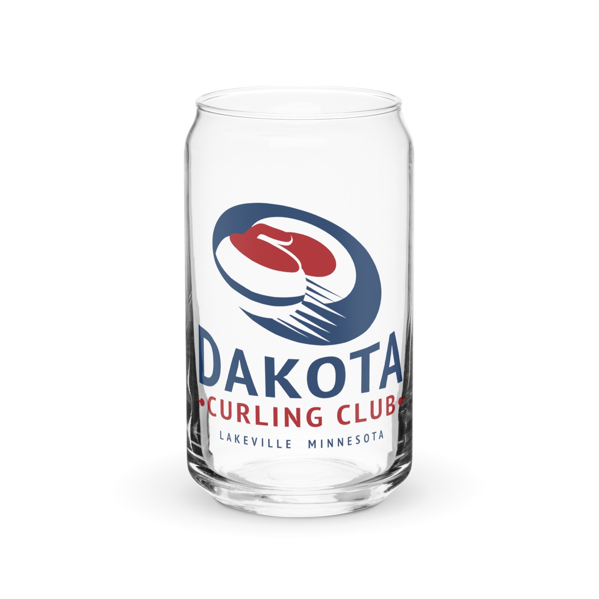 Dakota Curling Club Can - shaped glass - Broomfitters