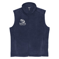 Dakota Curling Club Men’s Columbia fleece vest - Broomfitters