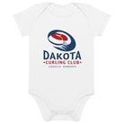 Dakota Curling Club Organic cotton baby bodysuit - Broomfitters