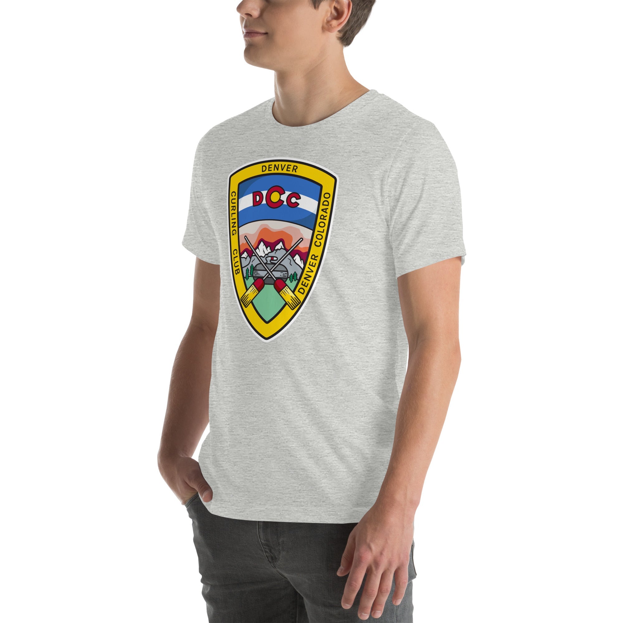 Denver Curling Club Classic Logo T-shirt - Broomfitters